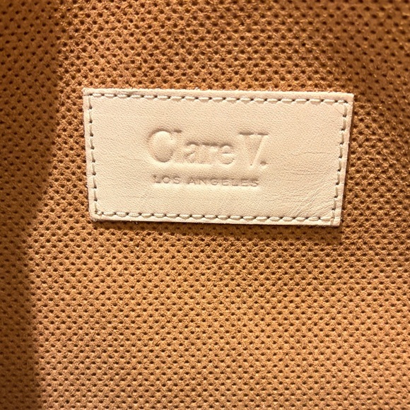 Clare V Tan Perforated Leather Textured Tote - Picture 2 of 5